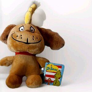 Aurora Baby Max Dr. Seuss How The Grinch Store Christmas Reindeer Plush NWT;